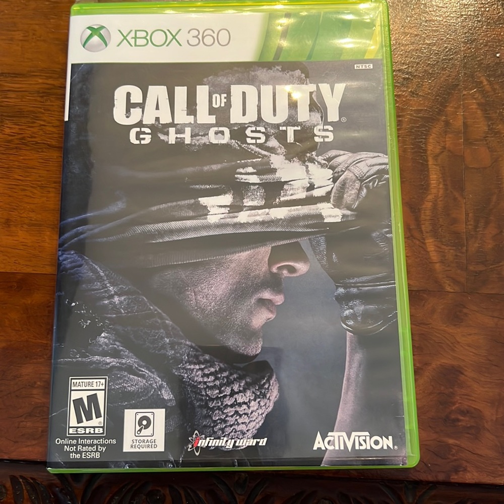 Call Of Duty Ghosts Xbox 360 game